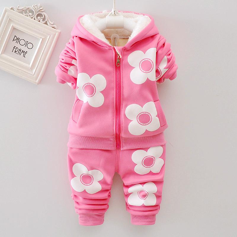 Baby Girls Flower Cartoon Thic - Plant Parent Hoodie recension och pris