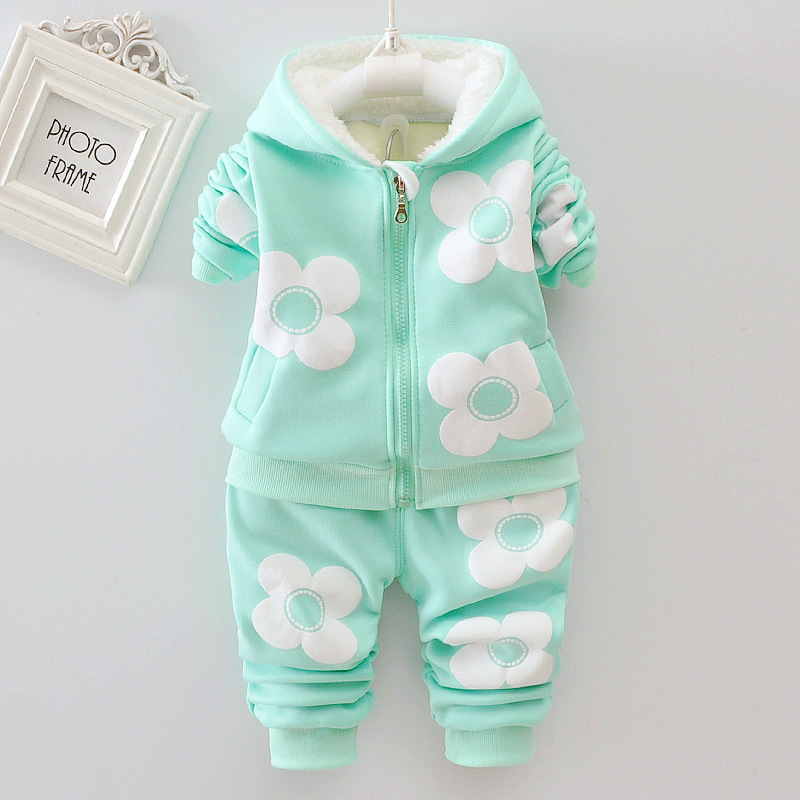 Baby Girls Flower Cartoon Thic - Plant Parent Hoodie recension och pris